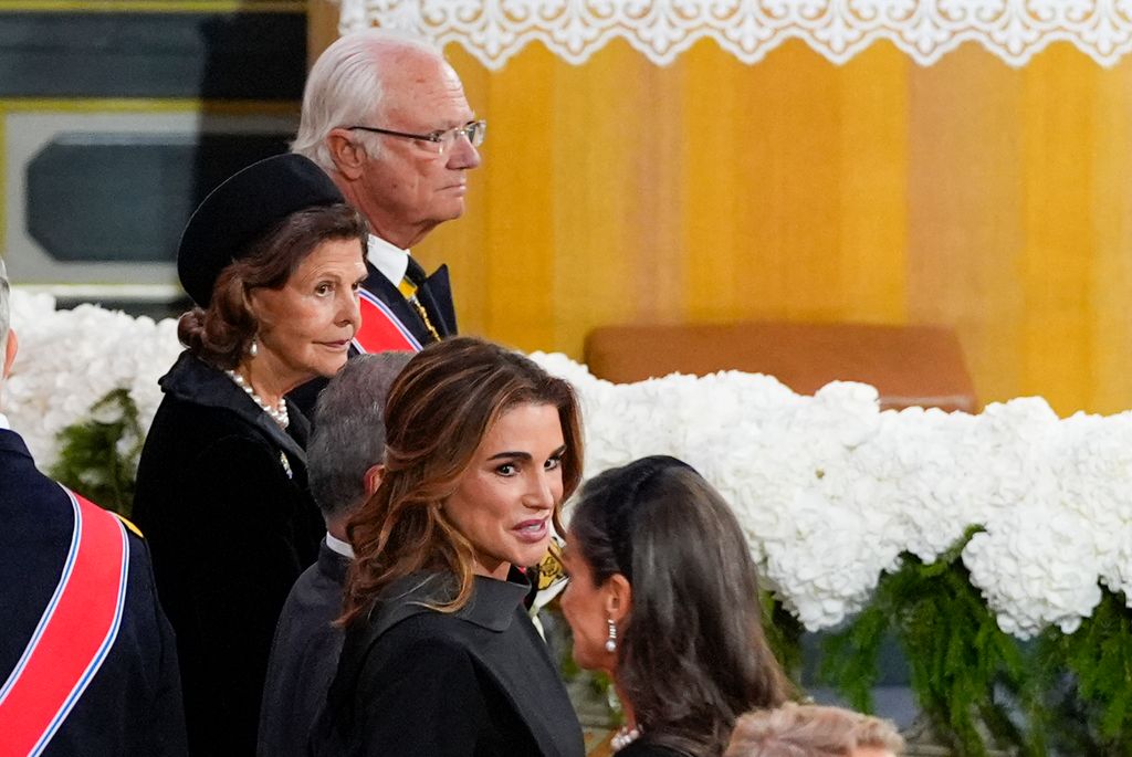 La reina Rania y la reina Letizia