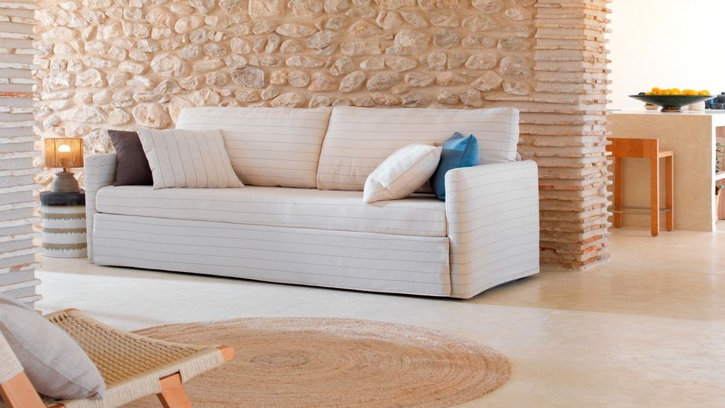 Sofá cama blanco
