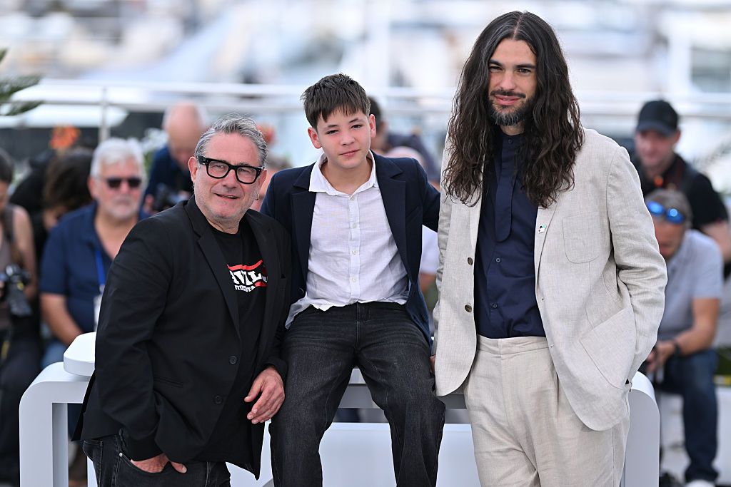 Sergi Lopez y Bruno Nuñez, protagonistas de 'Sirat', dirigida por Oliver Laxe