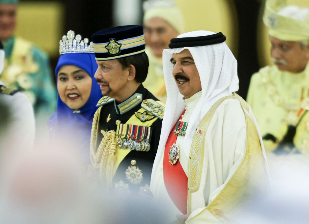 Rey de Baréin. Coronación rey de Malasia. Julio 2024