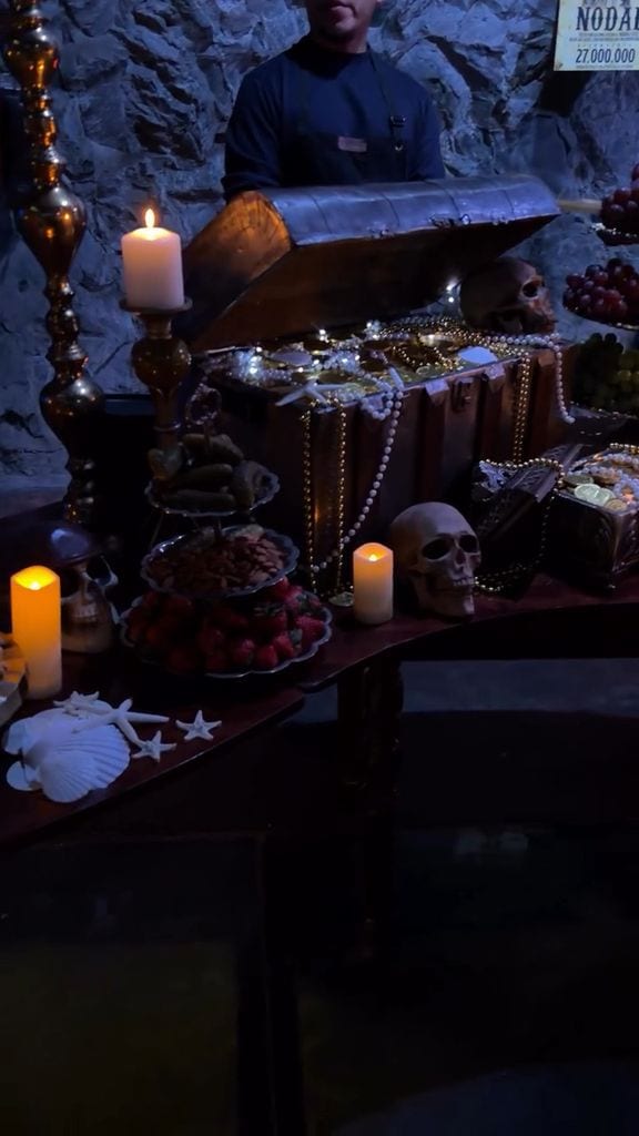 Aneliz Aguilar estaba impresionada con la decoración