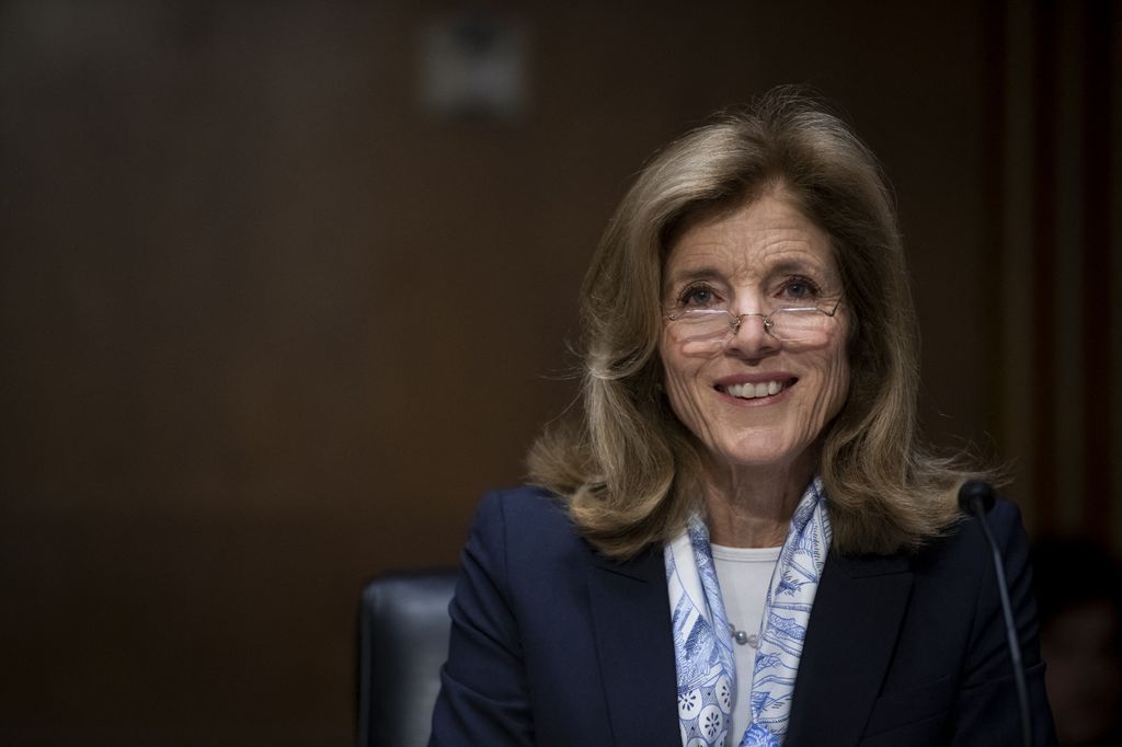 Caroline Kennedy en el Senado