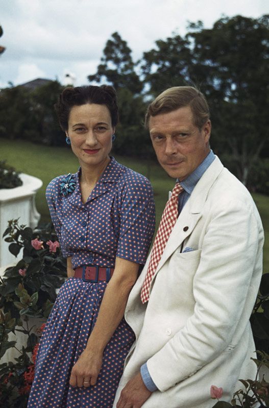 Eduardo VIII y su mujer Wallis Simpson