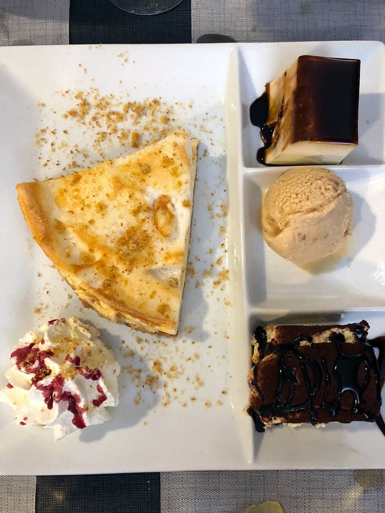 Postres caseros de El Caimán