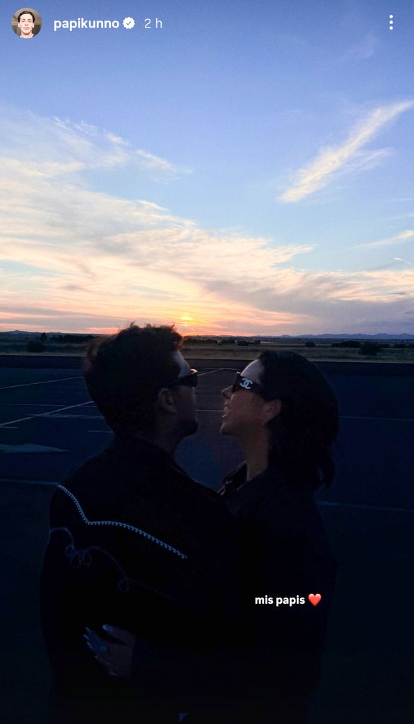 Ángela Aguilar y Christian Nodal reaparecieron felices en las redes sociales de un amigo suyo.