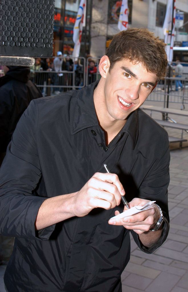 Michael Phelps en la cima de su carrera como nadador olímpico