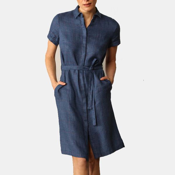 vestido cuadros