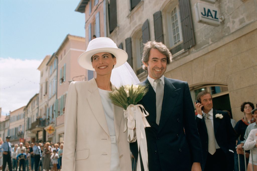 Boda de Ines De La Fressange y Luigi d'Urso en La Provenza