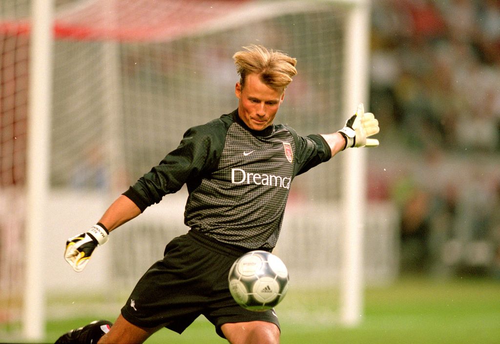 Alex Manninger, durante su etapa en el Arsenal