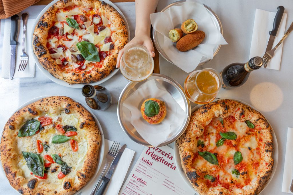 Pizzas de Friggitoria Fratelli Figurato