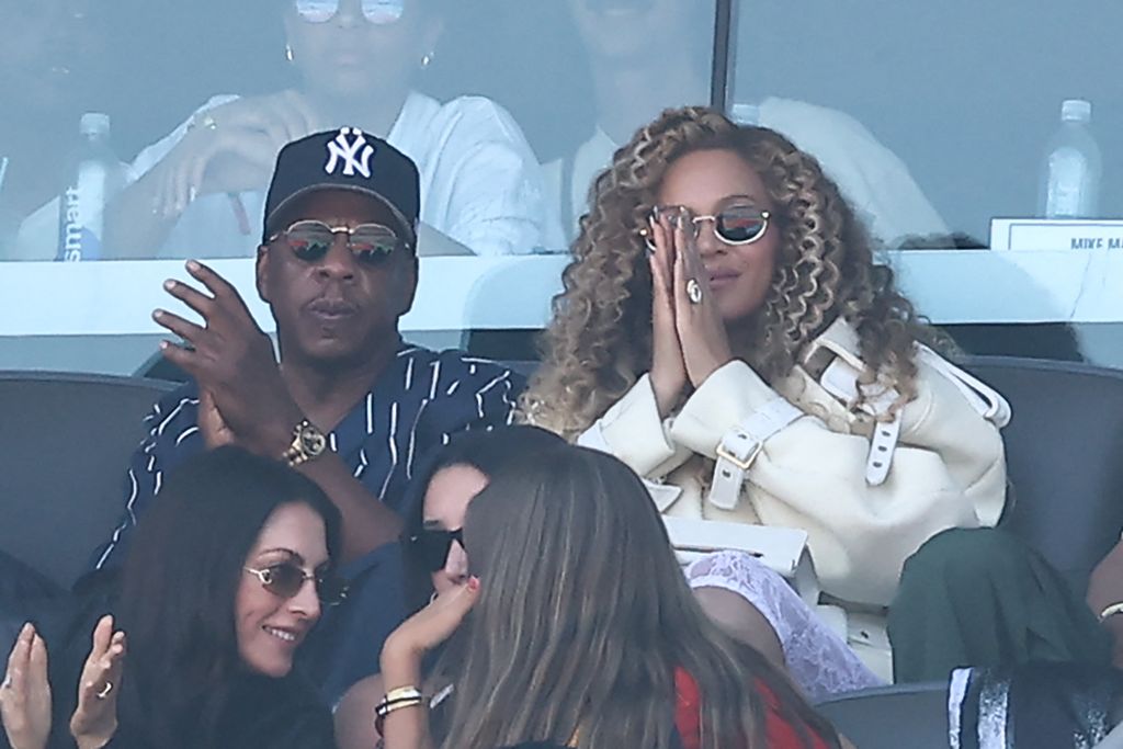 Jay-Z y Beyoncé en el Estadio Nueva York Nueva Jersey para la final de la Copa del Mundo 2026.