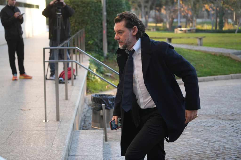 Jonathan Andic during the burial of Isak Andic in Barcelona. December 16 2024