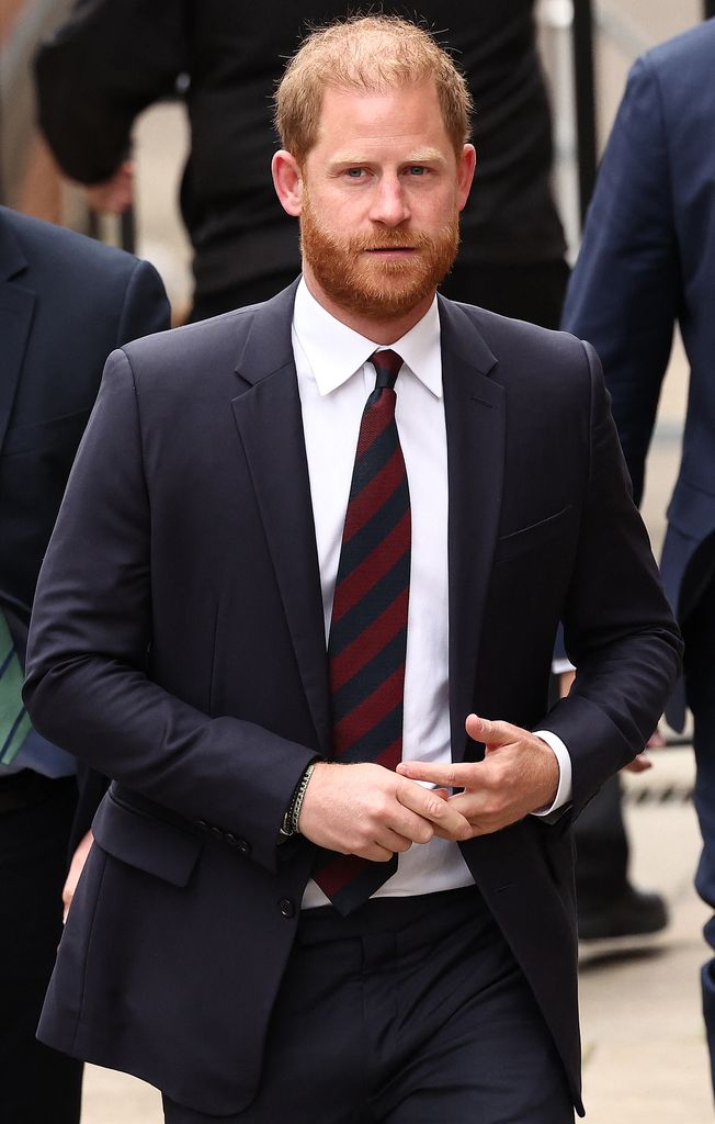 El príncipe HArry en Londres en abril de 2025