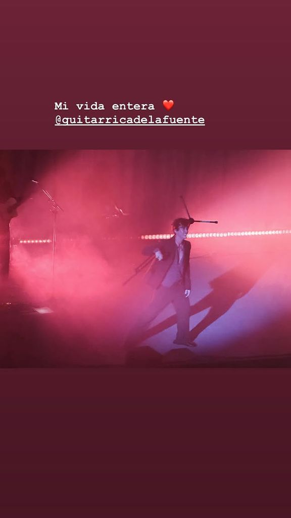 Javier Calvo en el concierto de Guitarricadelafuente en México