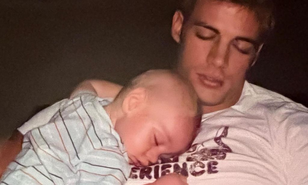 William Levy y su hijo Christopher