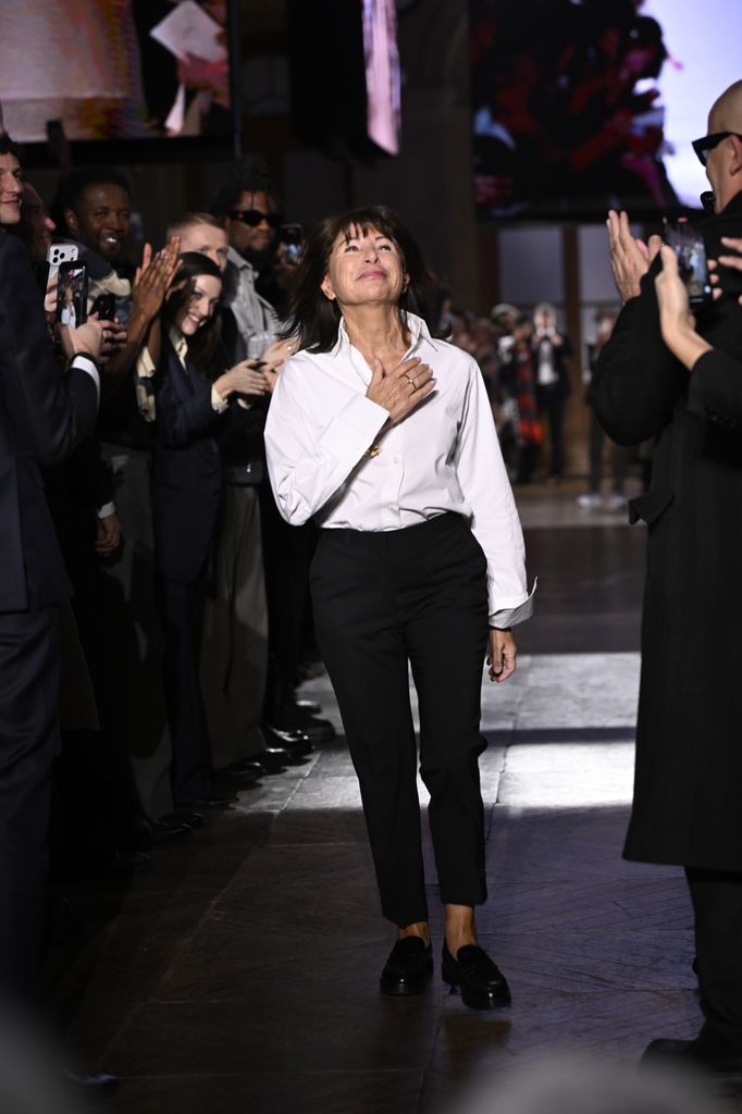 Véronique Nichanian en su última entrega durante la Semana de la Moda Masculina en París.