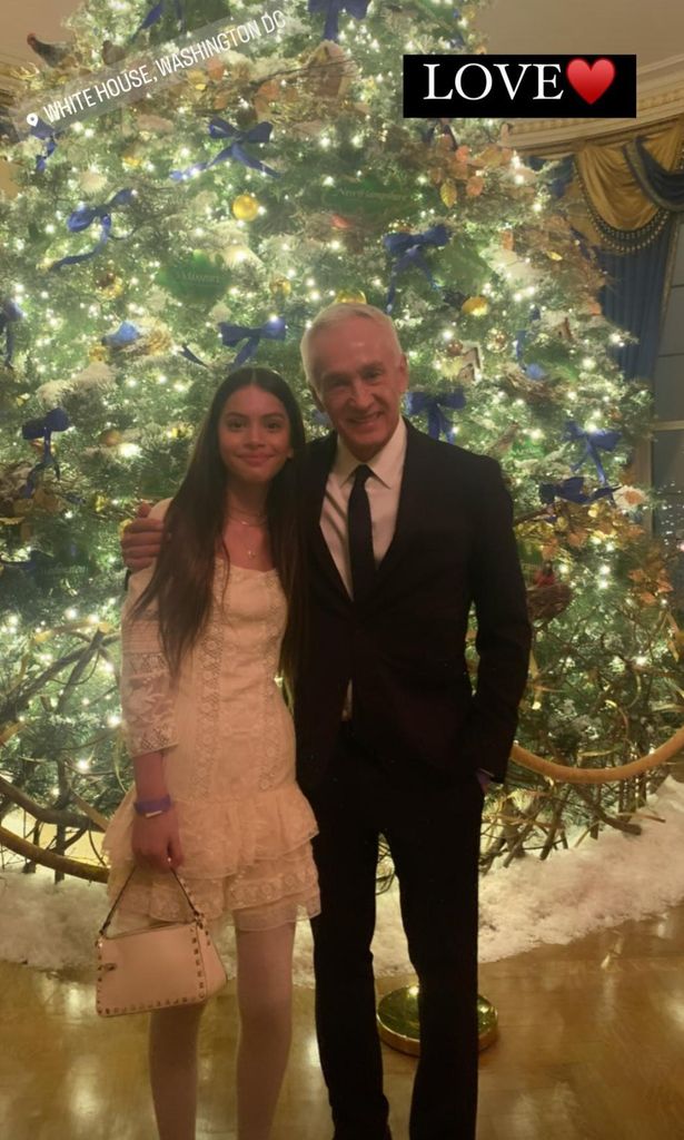 Jorge Ramos con Hija de Chiqui Delgado