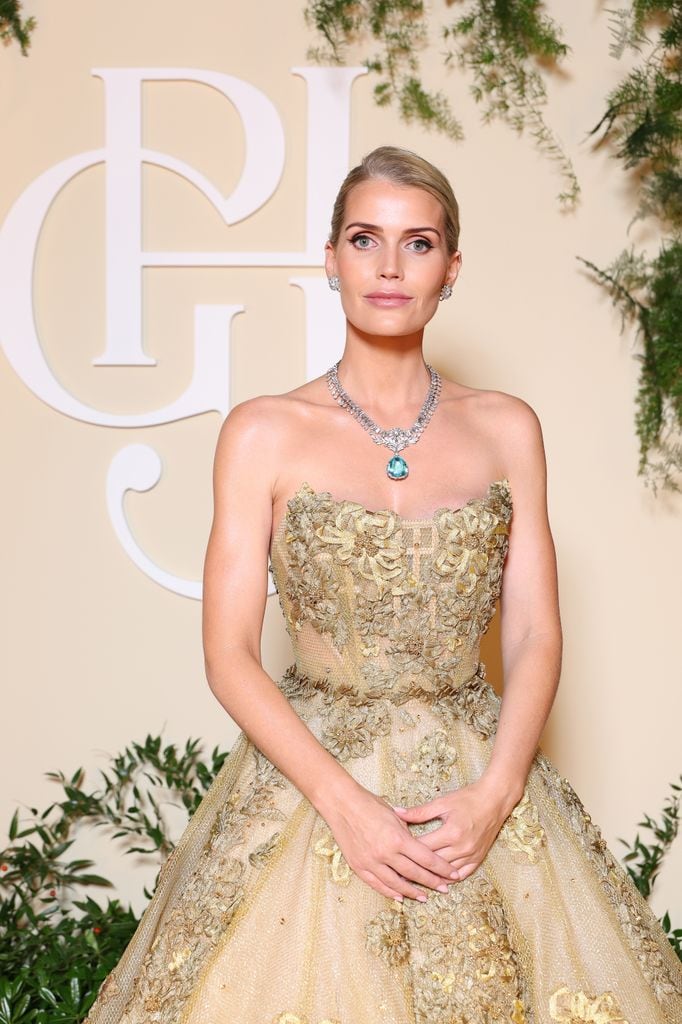 Kitty Spencer en la primera edición del Grand Prix De La Haute Joaillerie en Mónaco, 2025.