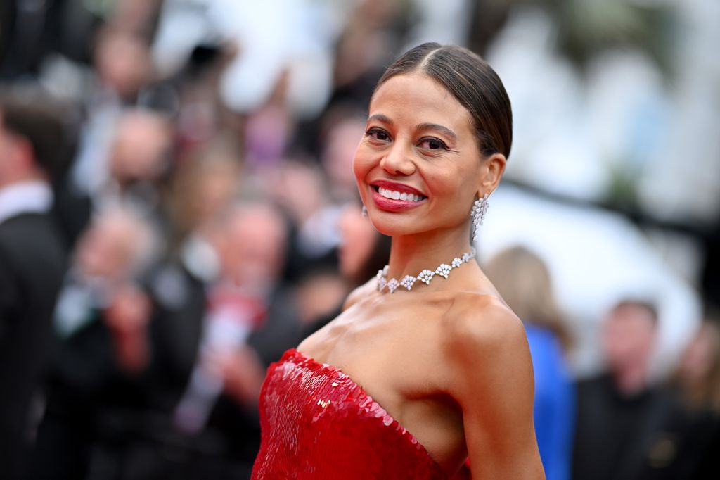 Emma Thynn  en la alfombra roja de "Partir Un Jour" 