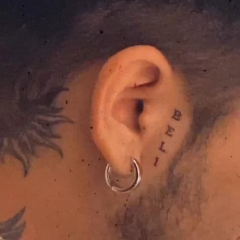 christian nodal tatuaje de belinda