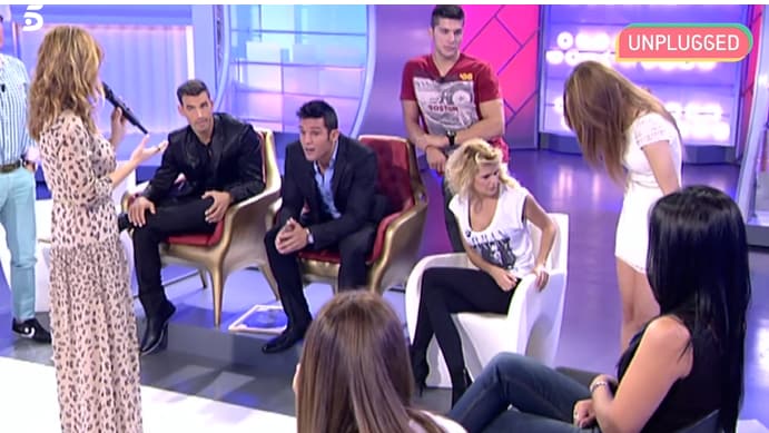 Gala Caldirola con Alberto Santana en MYHYV