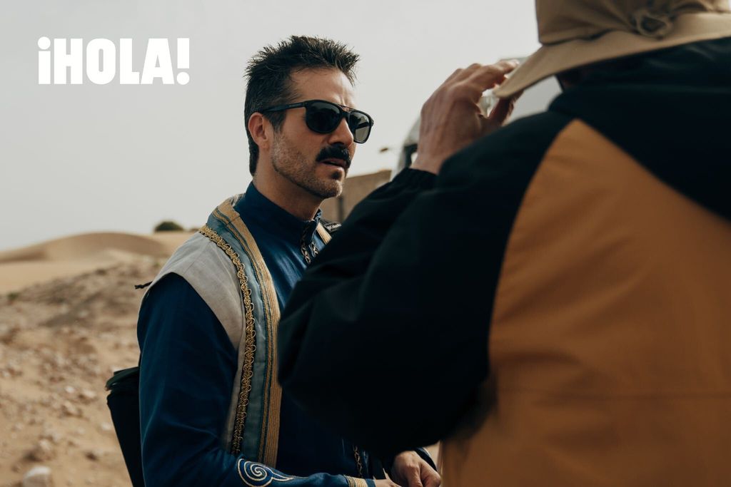 Ron se dio un tiempo entra grabaciones para compartir junto a sus compañeros 