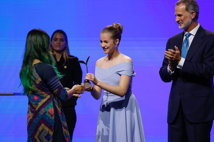 Leonor regresa por todo lo alto con la entrega de los premios Fundación Princesa de Girona