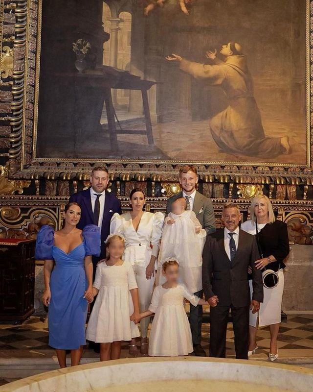 Bautizo del sobrino de Ivan Rakitic y Raquel Mauri
