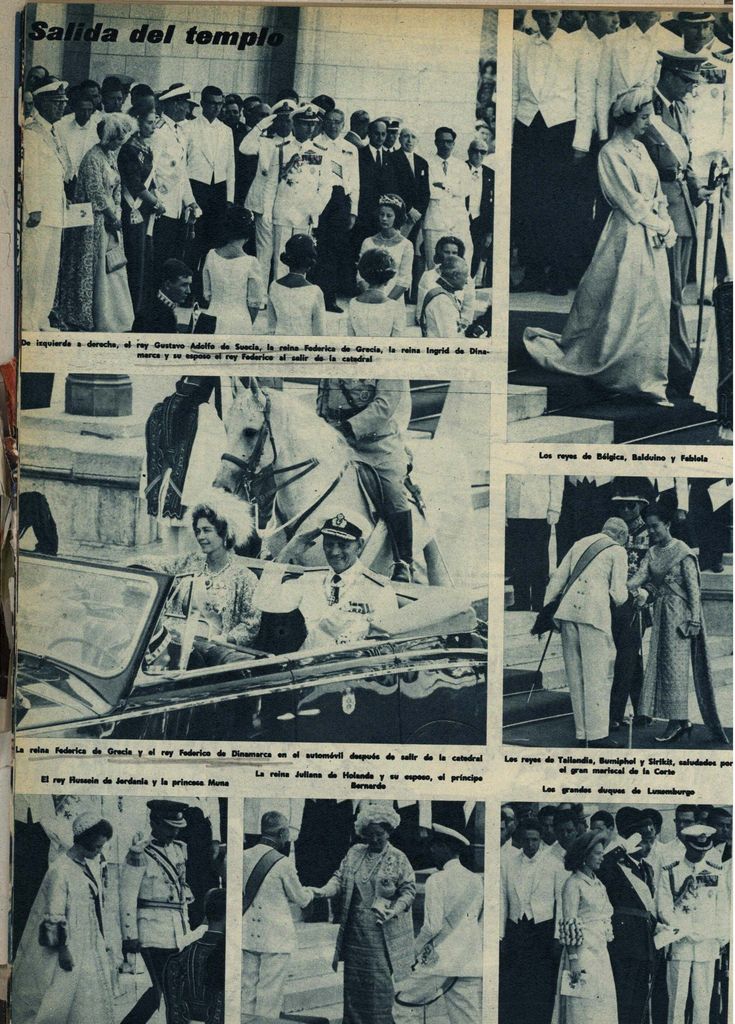 Boda Constantino de Grecia HOLA 1964