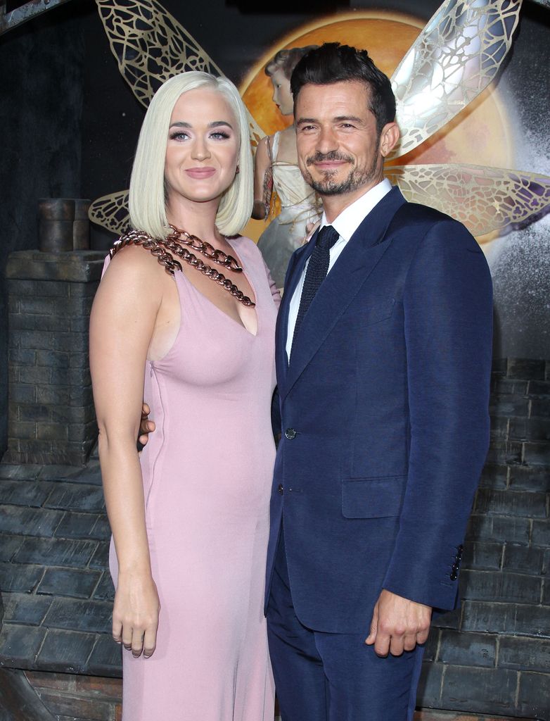 Orlando Bloom y Katy Perry en la premiere de "Carnival Row" en Los Angeles en agosto de 2019