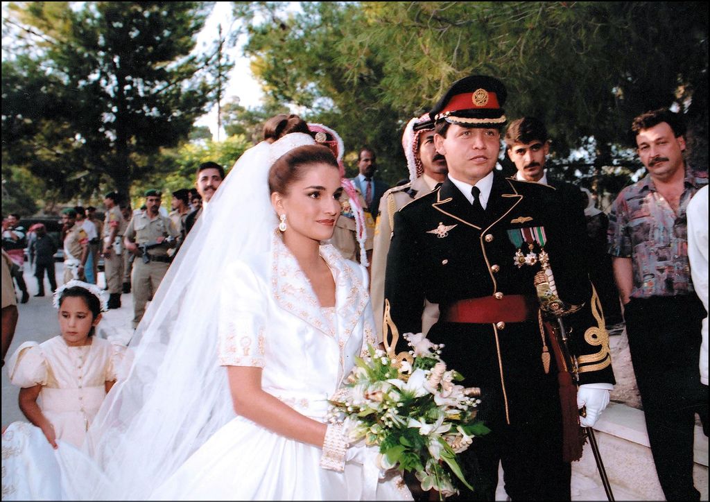 Boda Rania de Jordania