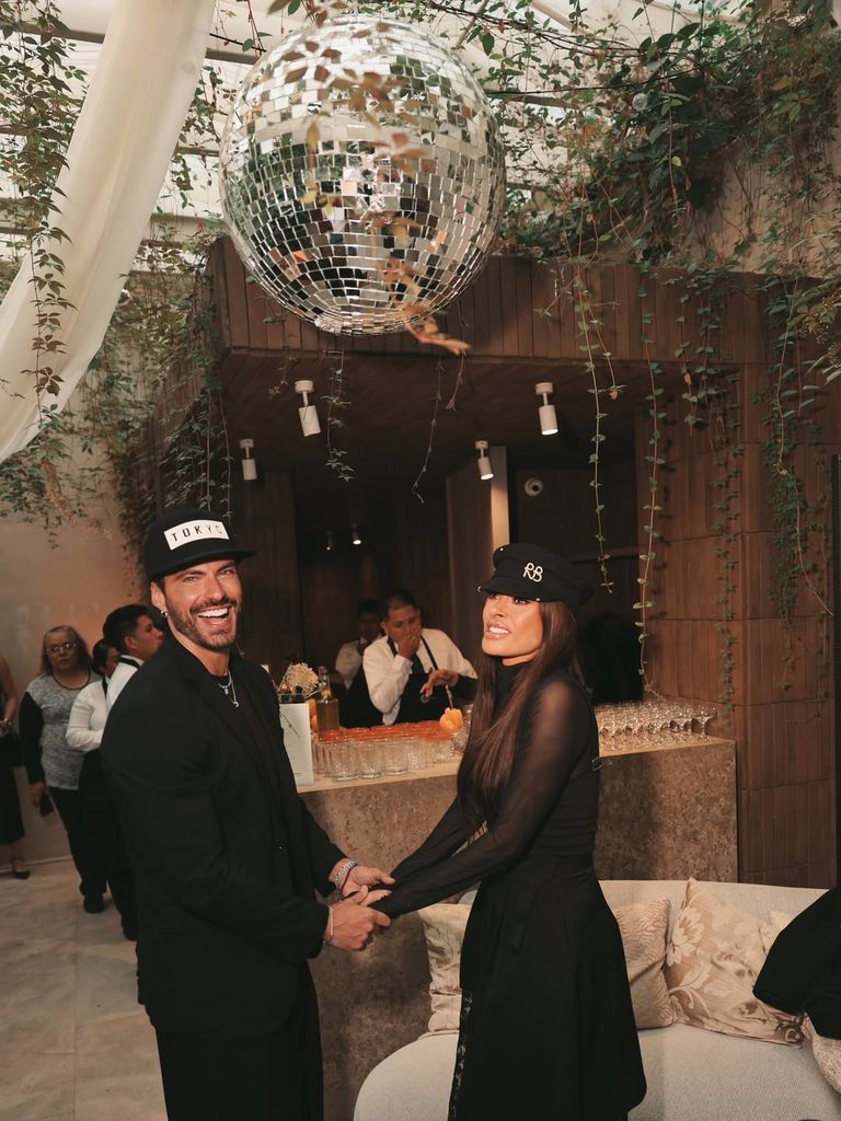 Galilea Montijo se quedó sorprendida con al fiesta que le hizo su novio Isaac Moreno.