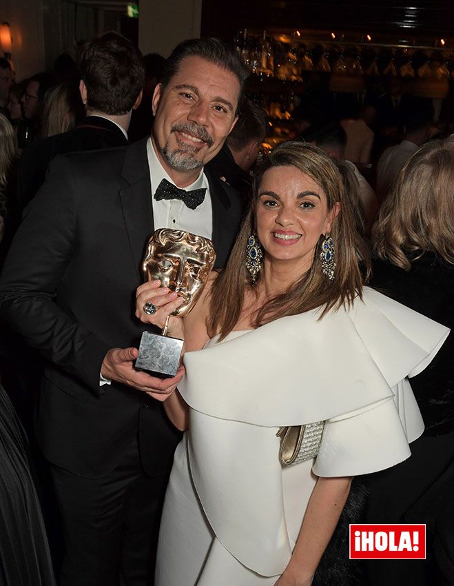 Sergio Pablos y Marisa Román