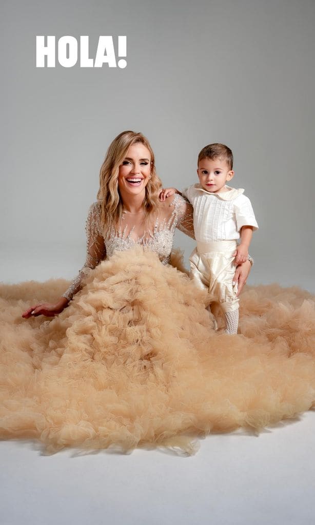 carolina sarassa cumplea os 2 hijo noah mattia