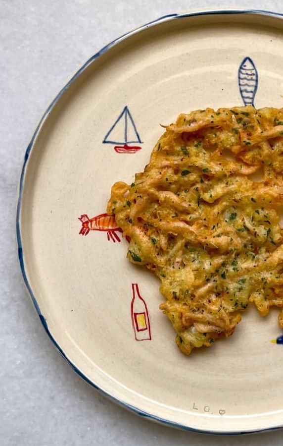 Tortillita de camarones de María Lo