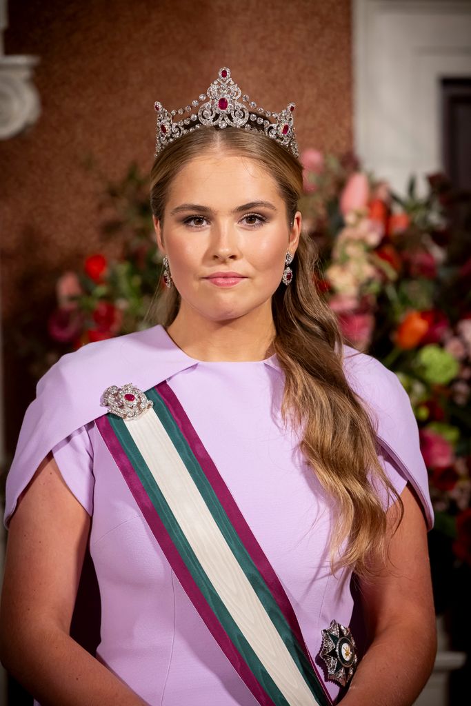 La princesa Amalia de Países Bajos.