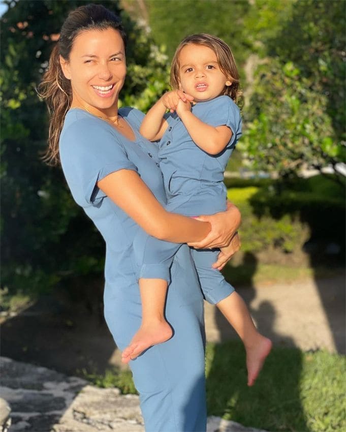 Eva Longoria y su hijo