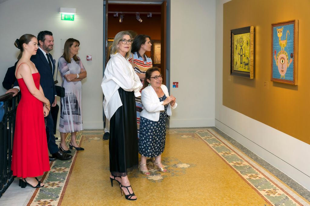 Alexandra de Hannover y Carolina de Mónaco