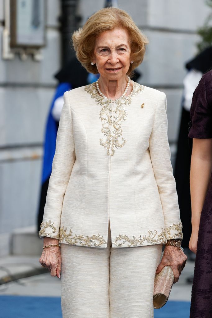 La reina Sofía durante los Premios Princesa de Asturias 2025