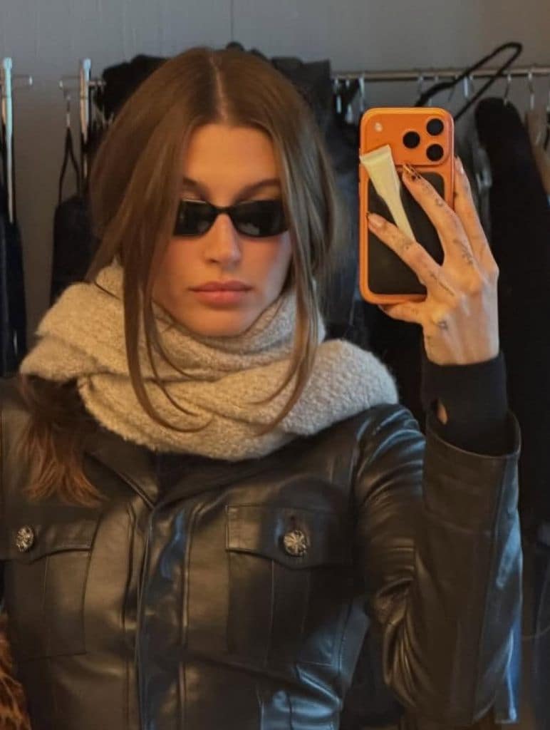 Hailey Bieber en Japón.