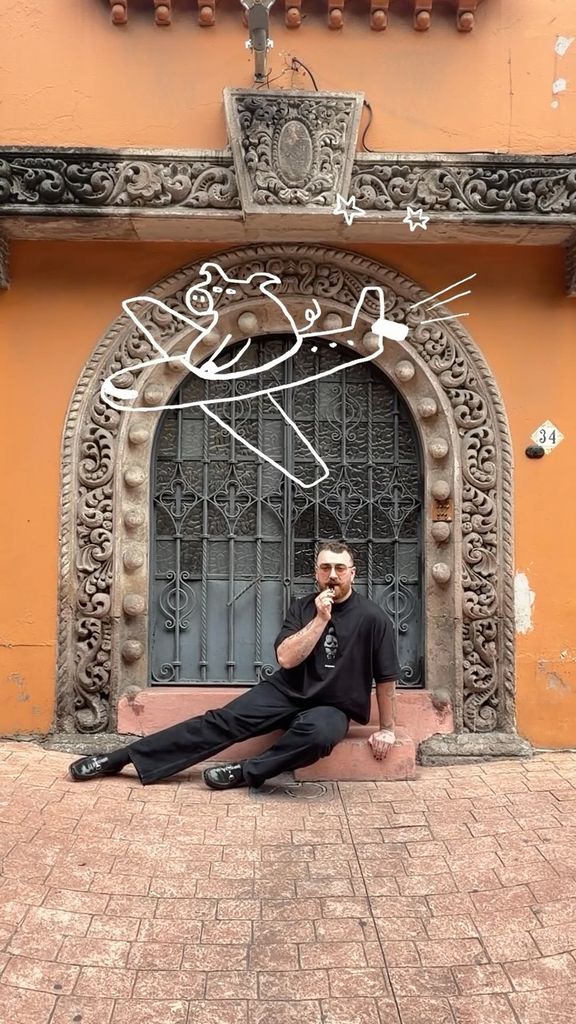 Sam Smith disfrutó de los sabores en México