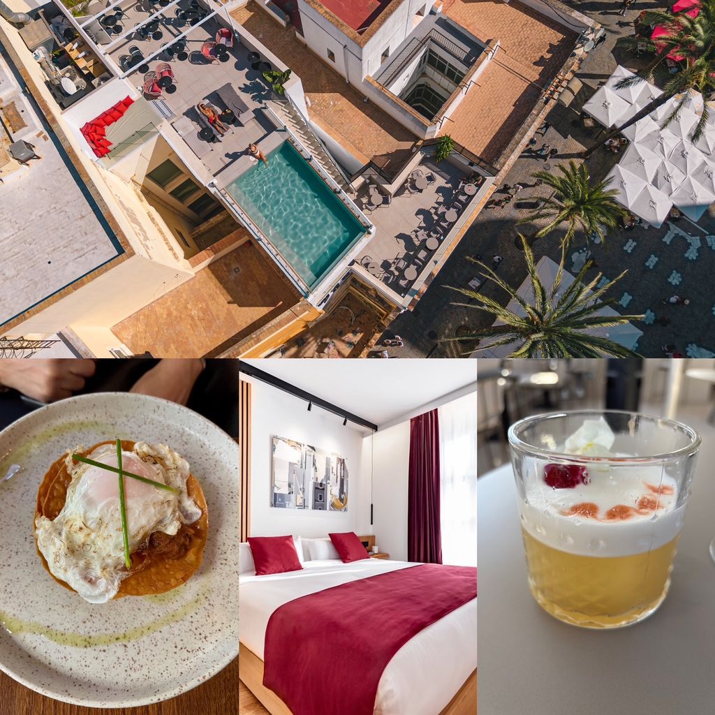 El Hotel Olom es una de las mejores opciones para alojarse en Cádiz, ubicado frente a la Catedral.