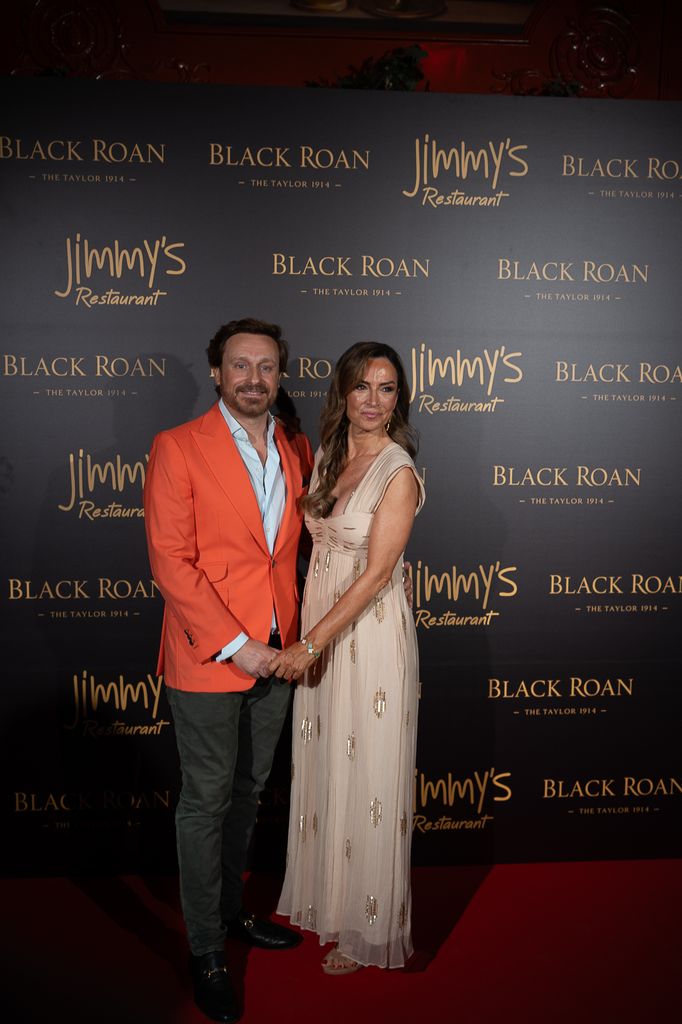 Juan Peña en el aniversario de Black Roan