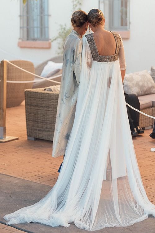 vestido novia elegante Diego Estrada