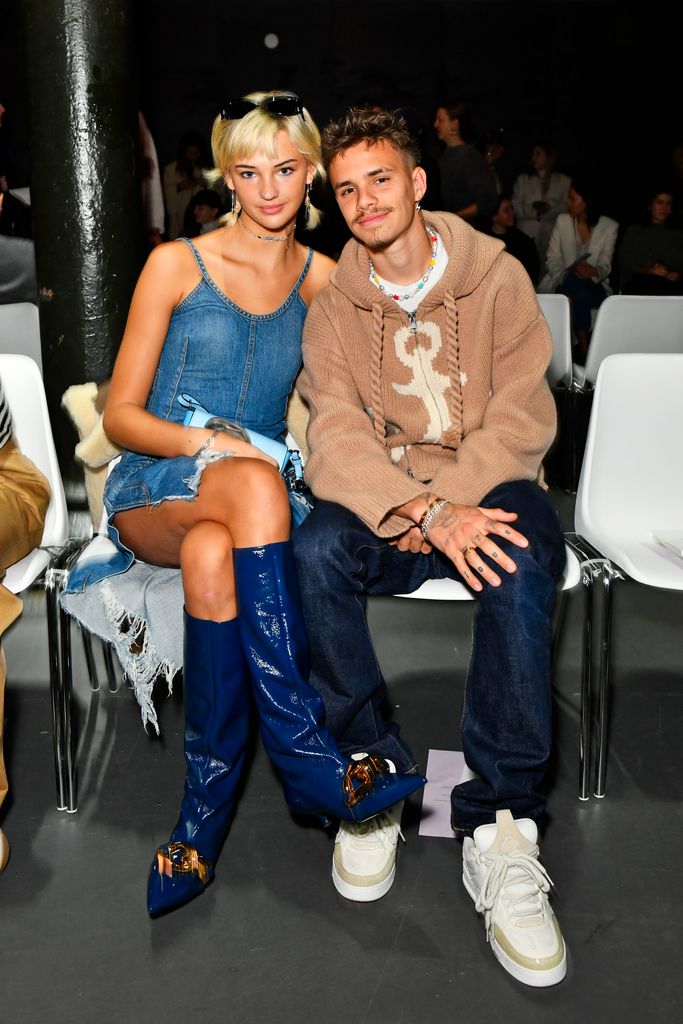 Mia Regan y Romeo Beckham