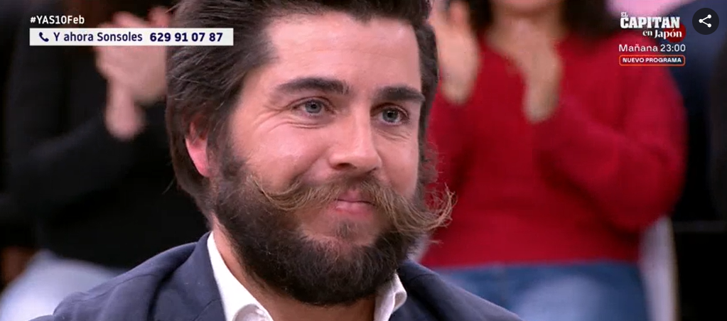 Emilio en el programa de Y ahora Sonsoles recordando a Belén Domínguez