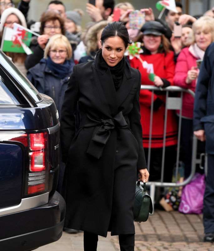 Meghan Markle con handbag de DeMellier