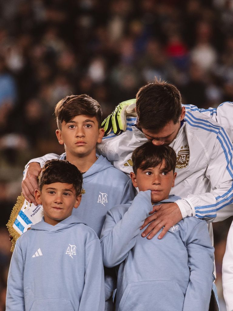 Antonela destacó el gran ejemplo que Messi le ha dado a sus hijos.