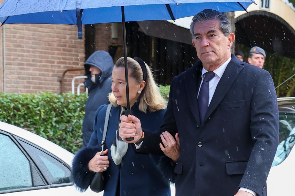 Cristina de Borbón-Dos Sicilias y su marido, Pedro López Quesada