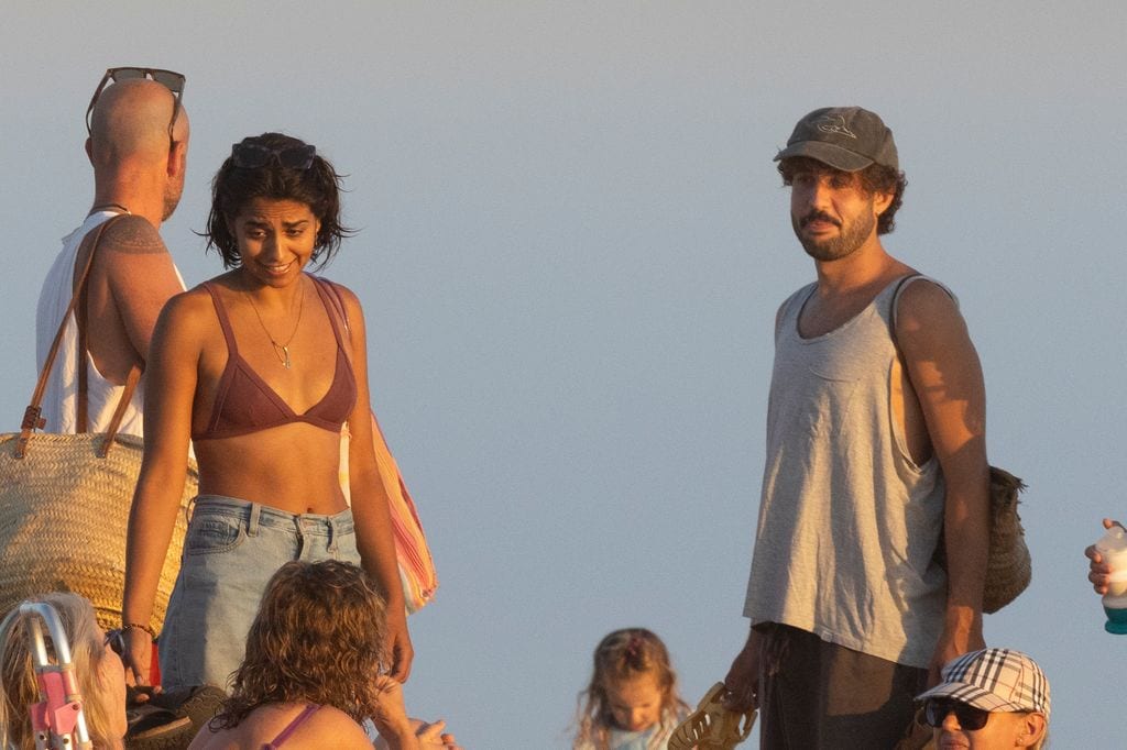 La pareja en agosto de 2024